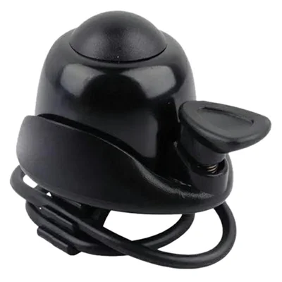 For Ninebot ES Series Electric Scooter Ring Safety Warning 360 Degree Rotatable Bicycle Bell - Black