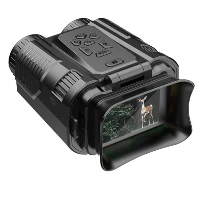 D13 4K HD Hunting Telescope 2 Inch IPS Screen 28x Zoom Outdoor Mini Binocular Night Vision Camera