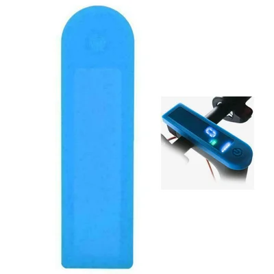 Für Ninebot Max G30 Electric Scooter Wasserdichte Zentralsteuerungstafel Silikonabdeckung Das Dash -Board -Schutzhülle - Blau