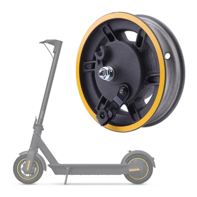 Para Ninebot MAX G30 Ensamblaje de rueda del cubo delantero Accesorios para scooter eléctrico inteligente