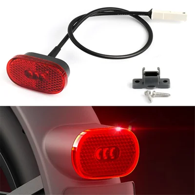 Für Xiaomi Mi Electric Scooter Pro 2 Bright LED Back Taillight Einfach zu installierendes Rücklicht Radfahrerzubehör
