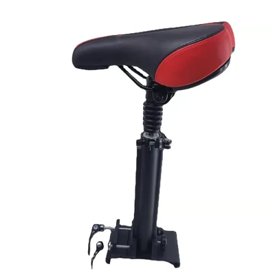 Para el Scooter Eléctrico Xiaomi M365 8.5-10 Pulgadas Atentable Asiento Siento Absorbedor de la Silla de Aluminio Piezas de Reemplazo Del Asiento de Aluminio
