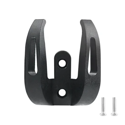 Нейлоновые двойные крючки для Xiaomi M365 / 1S / Pro / Pro 2 Electric Scooter Замена передней стойки - Черный