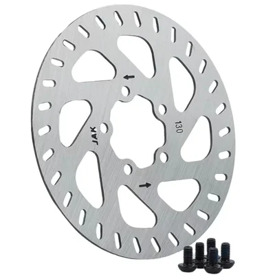 For Xiaomi Electric Scooter 4 Pro Aluminum Alloy 130mm Brake Disc with 5 Screws