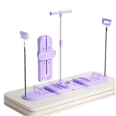 5 in 1 Simulated Ski Trainer with Handle and Pull Rope Pelvic Floor Muscle Exerciser Foldable Ski Machine