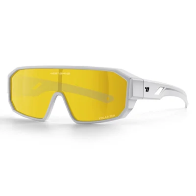 WEST BIKING YP0703197 Optical Enhancement Lens Cycling Glasses UV Protection Sunglasses for Outdoor Fishing Driving - White Frame