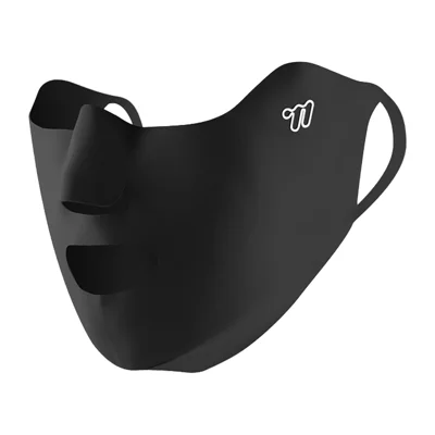WEST BIKING YP0201497 Masque Facial de Protection Solaire UPF 50+, Blocage UV, en Soie Glacée Respirant pour le Vélo - Noir