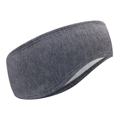 DK-AW Autumn Winter Warm Ear Protection Sports Hairband Earmuffs Outdoor Cycling Headband - Light Grey