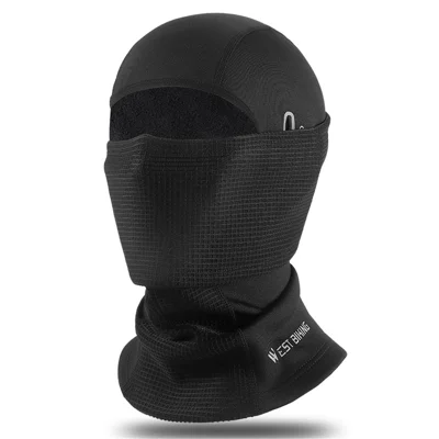 WEST BIKING YP0201404 Máscara de Esqui à Prova de Vento Balaclava Térmica de Fleece - Para Homens