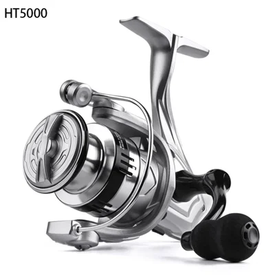 TAKUMI-S HT5000 Fishing Reel 5.2:1 Gear Ratio Metal Spinning Reel (Gourd Shape Handle)