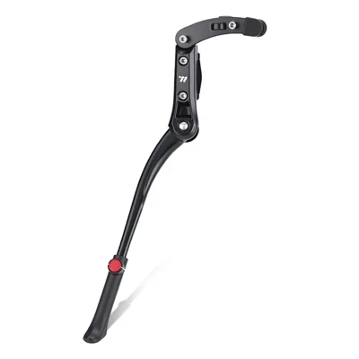 WEST BIKING YP0712049 Suporte de Bicicleta em Liga de Alumínio Sem Perfuração, Apoio Lateral Ajustável para Bicicletas de Estrada e Montanha de 24-29 Polegadas - Preto