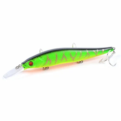 CH36 13.5cm 17.4g Jerkbait Fishing Lure ABS Plastic Artificial Lure with Three Hooks - Style 1