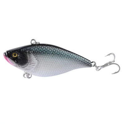 G23F 7cm 11.55g VIB Fishing Lure Built-In Steel Balls 3D Eyes Plastic Artificial Hard Bait with Hook - Style 8