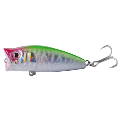 G28F 5.75cm 6.96g Realistic Popper Lure Hard Plastic Bait with Hook Fishing Tackle - Style 8