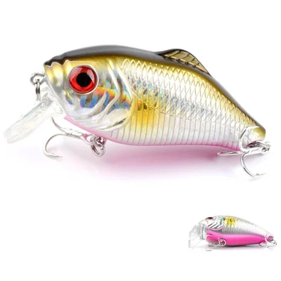 G59D 7,8 cm 16 g Flytande lock Lure Plast fiskbete Lång kastning Konstigt crankbait med krok - Stil 1