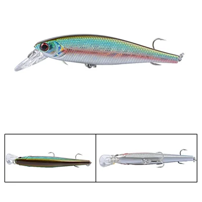 G51D Artificial Bait 11.5cm 14g Floating Minnow Lure with Hook for Freshwater Saltwater Fishing - Style 4