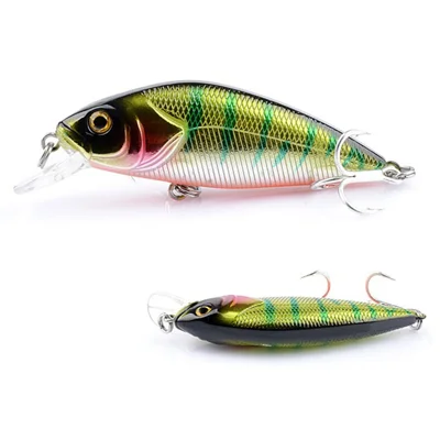 G25D 6.95cm 6.5g Hard Lure for Bass Fishing Floating Minnow Bait Long Casting Artificial Lure - Style 2
