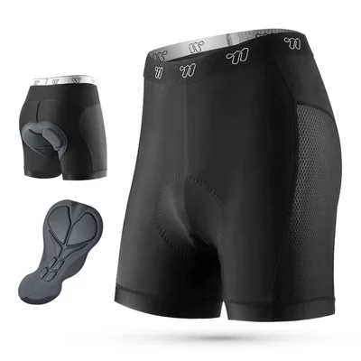 WEST BIKING YP0208060 Women Breathable Cycling Shorts with Built-In Sponge Cushion - XS