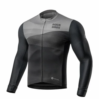 ROCKBROS rk2008 Spring Autumn Long Sleeve Top Windproof Cycling Jacket - S