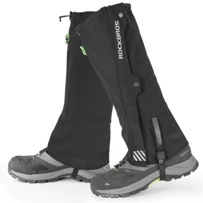 ROCKBROS Wander-Beinmanschetten, wasserdicht, Beinschutz für Outdoor-Jagd, Bergwandern, Skifahren - S/M