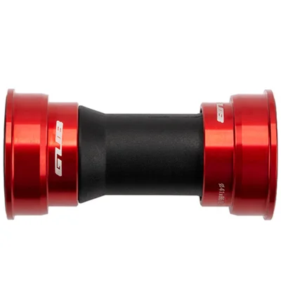GUB BB86/92 MTB Road Bike Innenlager Keramiklager Presspassung für 22mm-24mm Kurbelgarnitur - Rot