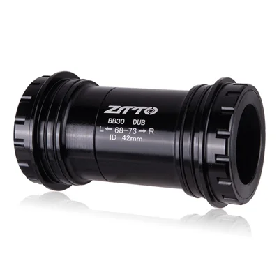 ZTTO BB30 68 / 73mm 42mm Frame Thread Lock Bicycle Bottom Bracket for SRAM / Truvativ DUB Crankset - DUB Black