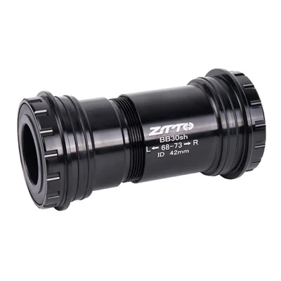 ZTTO BB30sh Bicycle Press Fit Bottom Bracket Axle for SRAM GXP / Shimano / FSA 24mm Spindle Crankset - Ceramic Black
