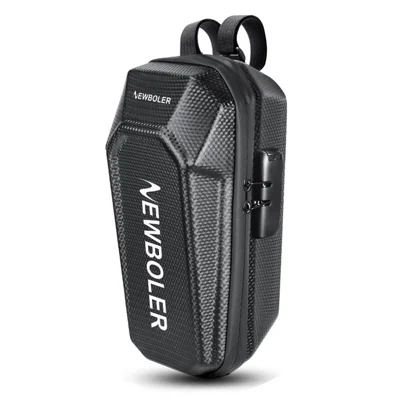 NEWBOLER BIKF-BAG240 5L Electric Scooter Handlebar Bag EVA Hard Shell Password Lock Balance Bike Storage Bag