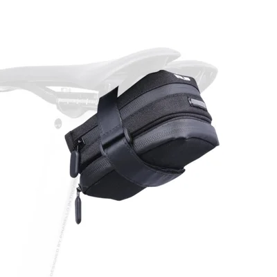 ESLNF 07CI0018 2 in 1 Detachable Bicycle Seat Post Bag 0.5L Tool Storage Pouch Waterproof Mountain Bike Saddle Pack