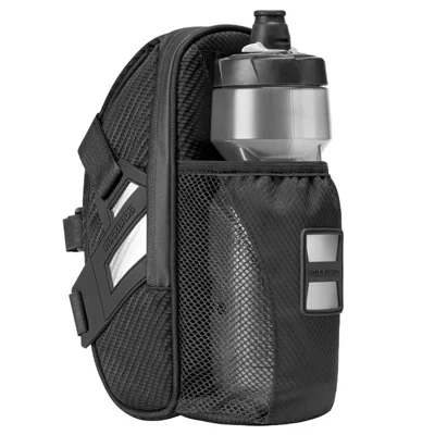 ROCKBROS 1L Water Bottle Bag for Bicycle Tail Pack Bike Rear Seat Saddle Bag with Reflective Strips