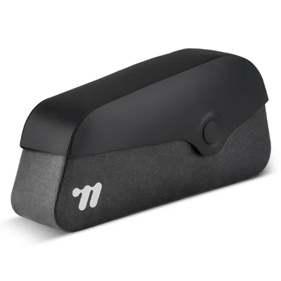 WEST BIKING YP0707424 TPU Waterproof Mountain Bike Top Tube Bag Magnetic Flip Cycling Front Tube Bag - Black