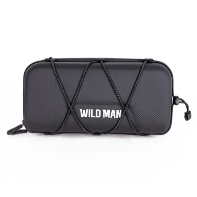 WILD MAN GD8 Bike Handlebar Bag 2L EVA Hard Shell Waterproof Front Bag for Mountain Road Bicycle Cycling - Black