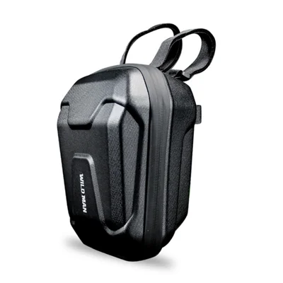WILD MAN TS9 2,5 L Bolsa para Scooter Eléctrico de Carcasa Dura EVA Bolsa de Almacenamiento para Manillar para Scooter Eléctrico Bicicleta - Negro
