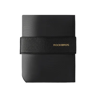ROCKBROS L005 Card Holder Water Resistant Dual Compartment Wallet for Cycling Commuting Outdoor - Black
