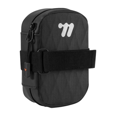 WEST BIKING YP0707457 0.2L Bike Saddle Bag Waterproof Reflective Quick Release Cycling Seat Bag for Road Cycling - Black