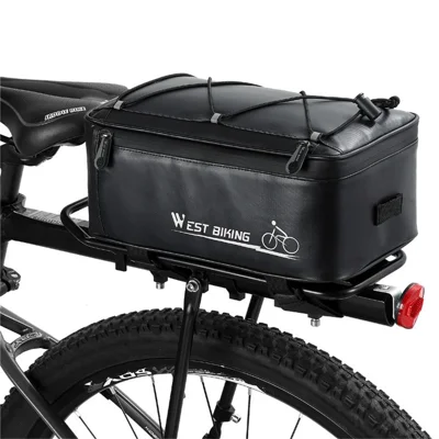 WEST BIKING 4L Sac de selle de vélo de grande capacité Sac de rangement imperméable pour vélo