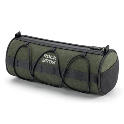 ROCKBROS W009 Fahrrad Lenkertasche Zylinder Tasche Polyethylen Fahrrad Front Aufbewahrungstasche