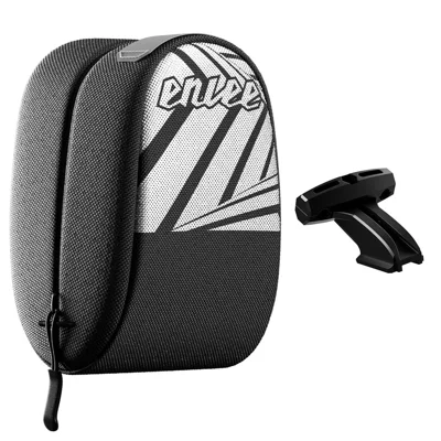 ENLEE E22901 600D Polyester Mountain Bike Saddle Bag Repair Tool Storage Tail Bag - Black / L