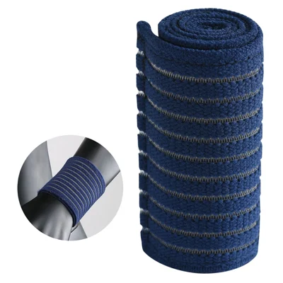 AB122 40cm Outdoor Sports Wrist Wrap Elastic Compression Strap Fixing Bandage Wrist Guard - Blue