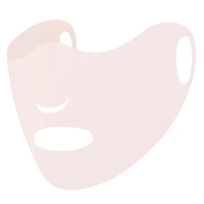 JLBSKZ 3D Face Mask Summer Sun Protection Breathable Ice Silk Face Cover for Outdoor Activities - Pink