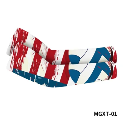 For Age 18+ 1 Pair Summer Cooling Arm Sleeves UV Protection Ice Silk Outdoor Sports Arm Guards, Size XL - MGXT-01