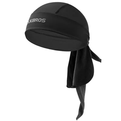 ROCKBROS Ice Silk Sun Protection Head Cover Motorcycle Fishing Cycling Gear for Men / Women Summer - Black