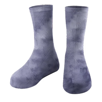 Adult Desert Sandproof Shoe Covers Fashion Printed Milk Silk Protective Footwear for Outdoor Hiking Fishing - DHXT002