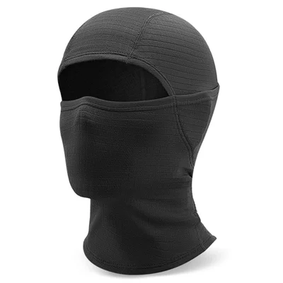 QUNATURE 13230022 014-YPP101 Winter Ski Mask Balaclava Fleece Cycling Motorcycle Riding Full Face Cover Neck Warmer - Black / M