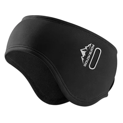 GOLOVEJOY DEZ39 Winter Earmuffs Outdoor Sports Windproof Thicken Ear Protection Headband - Black