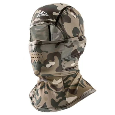 GOLOVEJOY XTJ123 Summer Outdoor Tactical Mask Scarf Breathable Sunproof Face Neck Cover - Army Green Camouflage