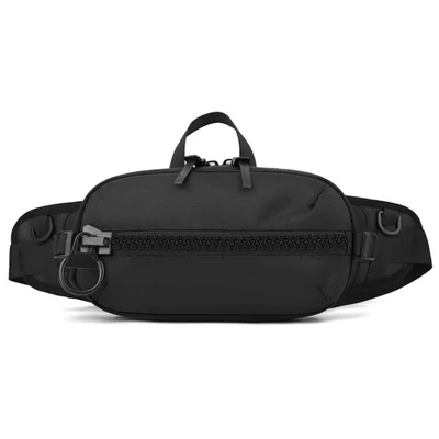 WEPOWER 2122 Men Sport Casual Chest / Waist Bag Nylon Single Shoulder Bag - Black