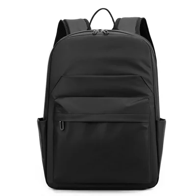 WEPOWER 3425 Men Backpack Business Casual Daypack Outdoor Travel Waterproof Double Shoulder Bag - Black