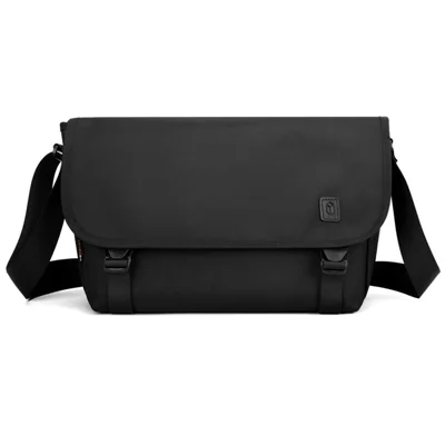 WEPOWER 2163 Travel Messenger Bag Waterproof 1680D Nylon Crossbody Shoulder Bag for Men - Black