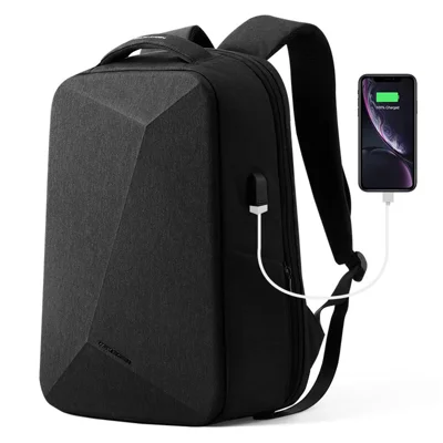 MARK RYDEN MR9405YY Waterproof Nylon Backpack Anti Theft TSA Lock Laptop Bag with Rain Cover